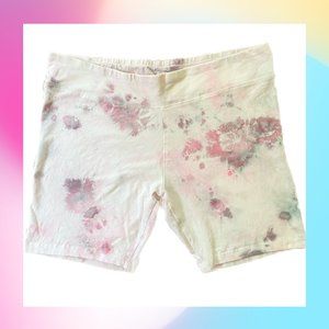 NWOT Women's Plus Size Bike Shorts 1X Tie Dye